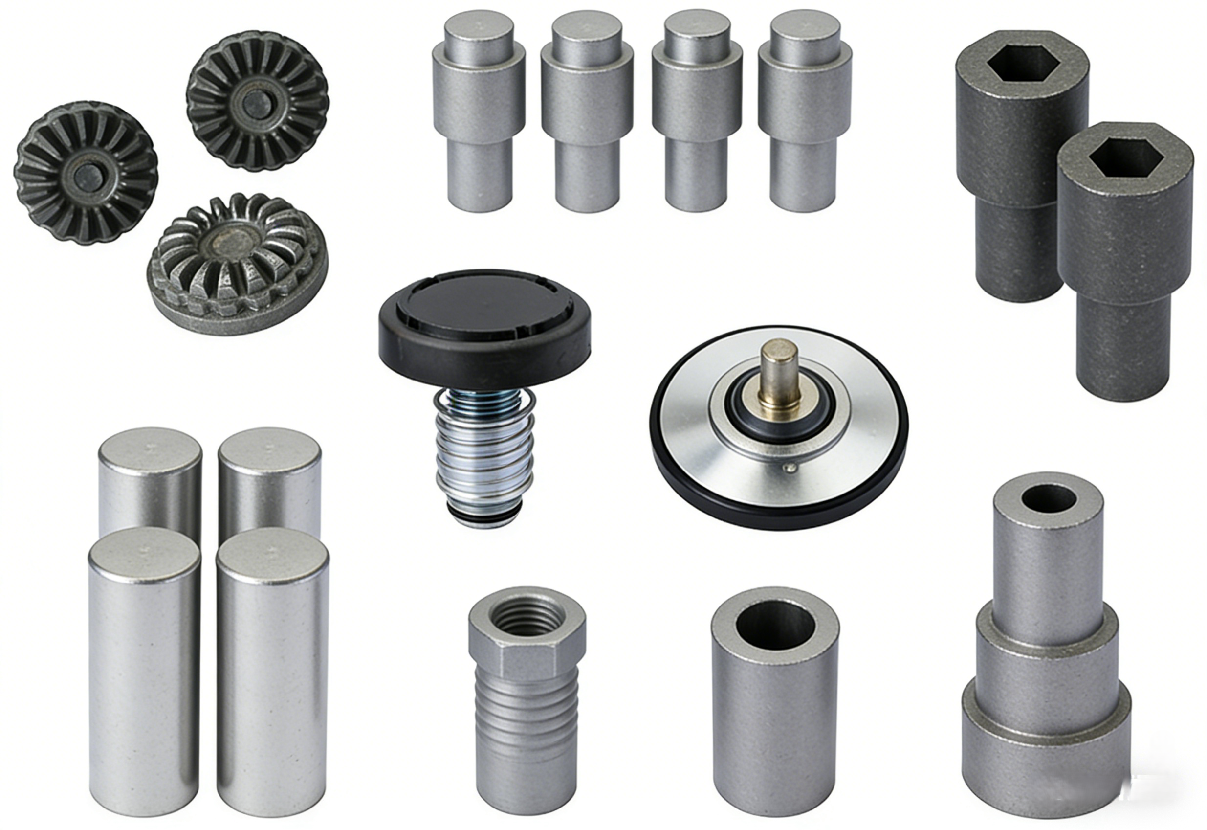 精密螺栓螺母套装产品,金属表面光滑,尺寸精确,包装整齐,展现高品质紧固件的专业形象