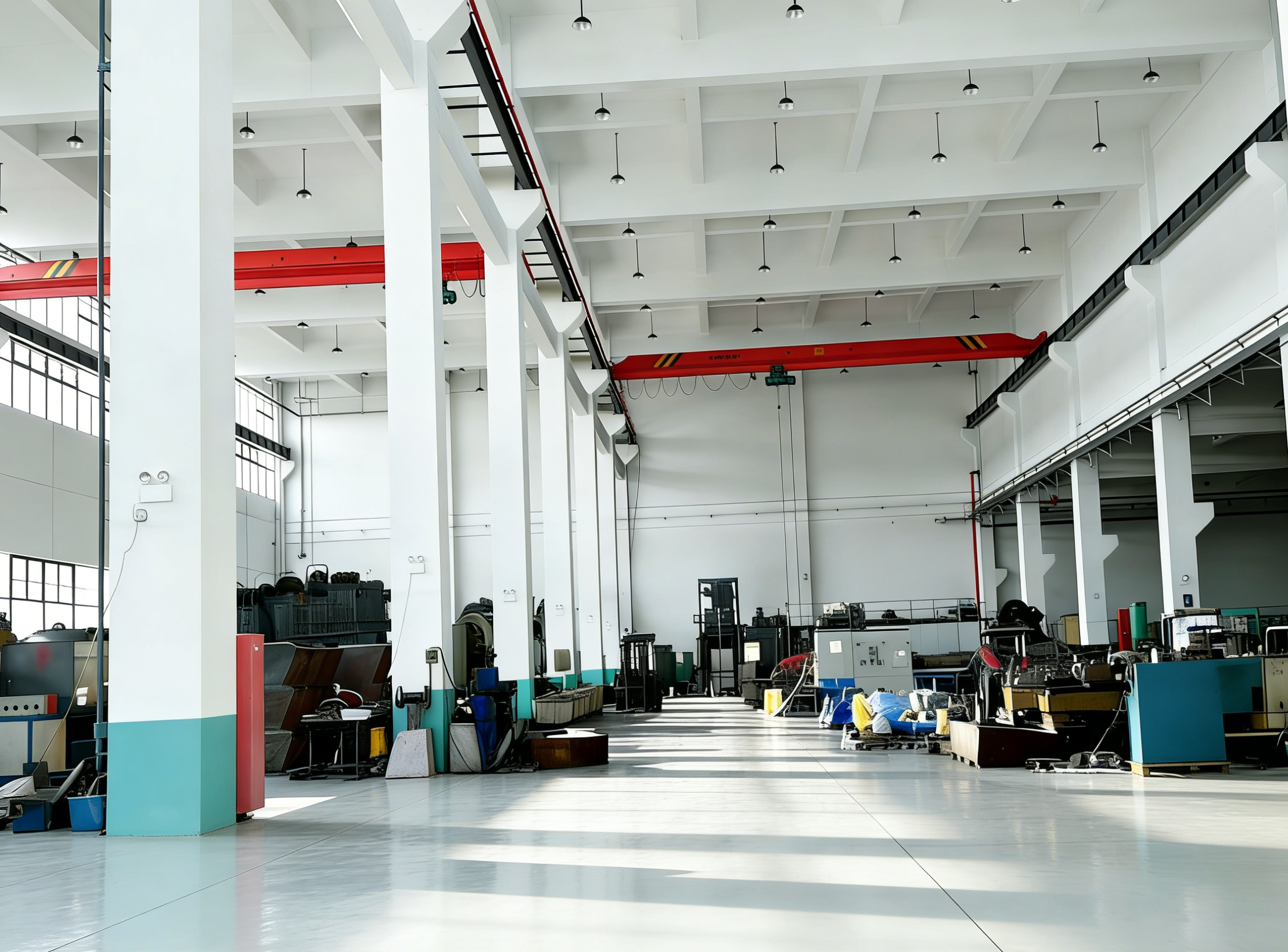 现代化生产设备展示,多台大型冷挤压设备整齐排列,展现企业的技术实力和生产能力