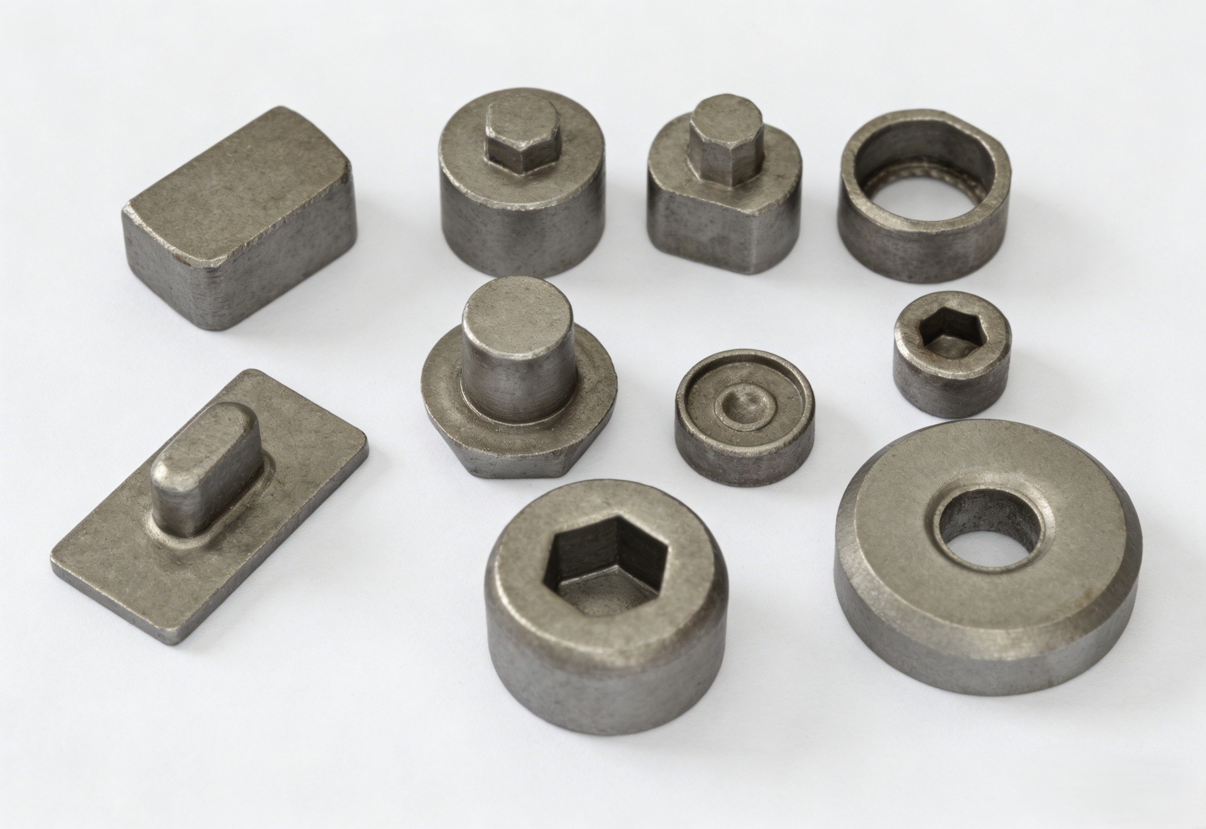 精密配件产品,小型金属零件,表面光滑,尺寸精确,包装专业,展现精密制造工艺